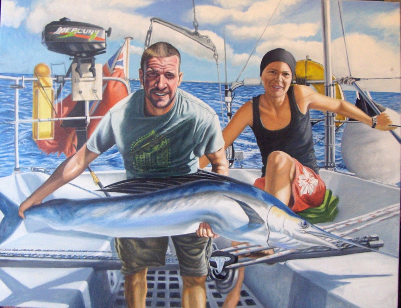 Portrait of Callum and Josie